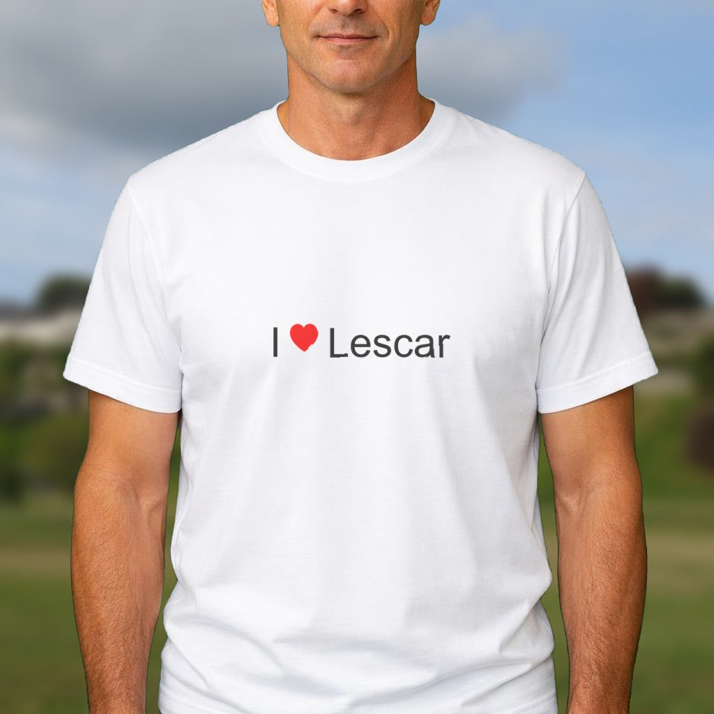 T-shirt I love lescar
