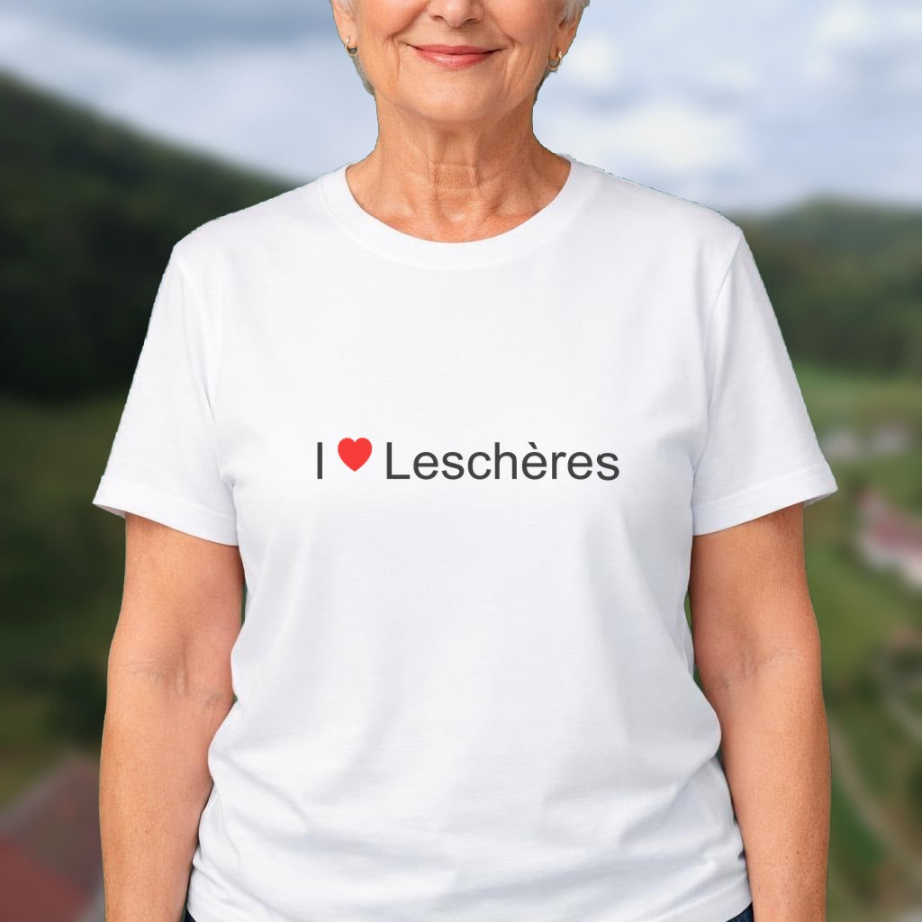 T-shirt I love leschères