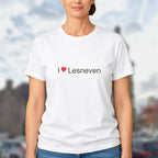 T-shirt I love lesneven