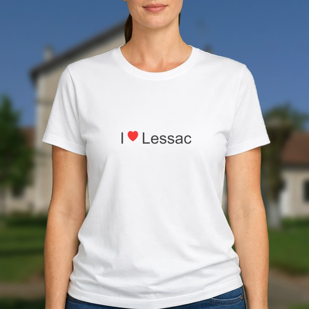 T-shirt I love lessac