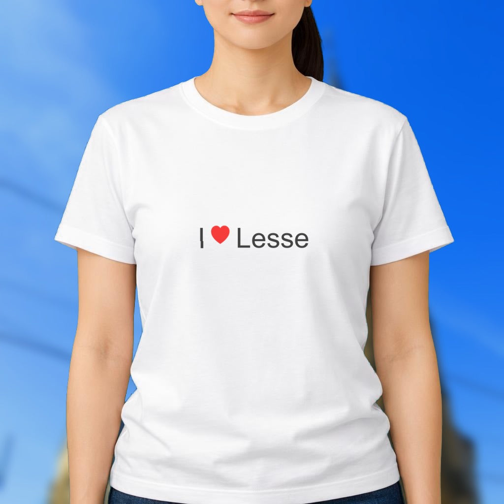 T-shirt I love lesse