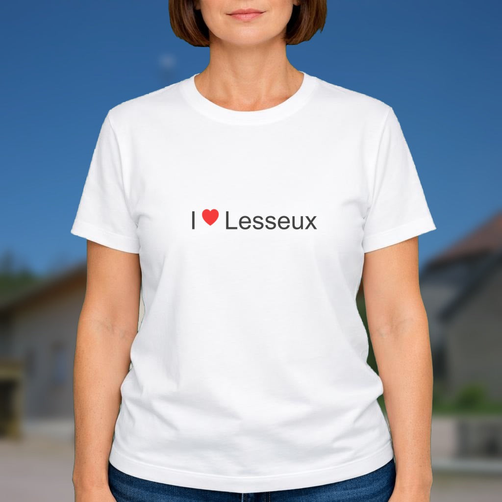 T-shirt I love lesseux