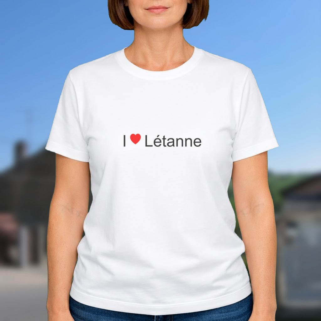 T-shirt I love létanne