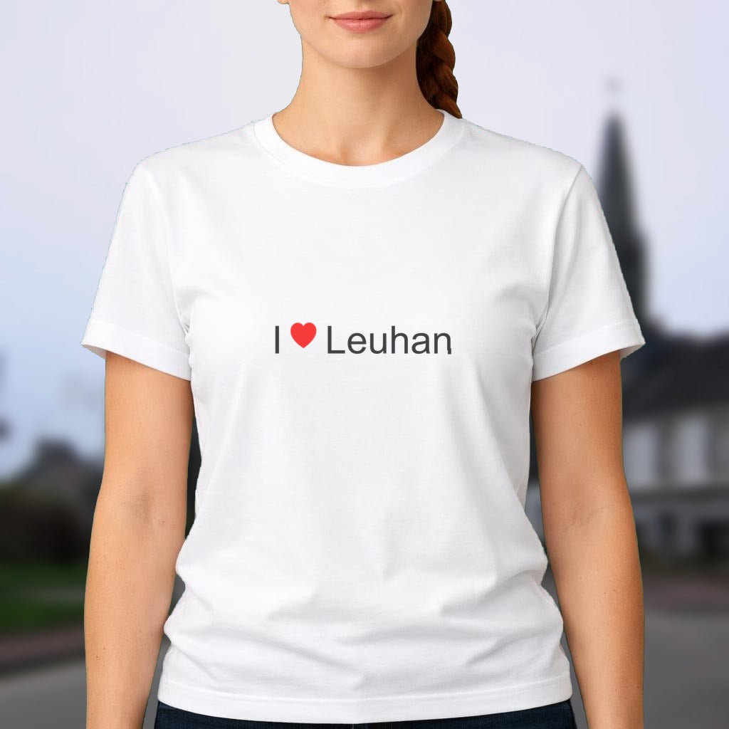 T-shirt I love leuhan