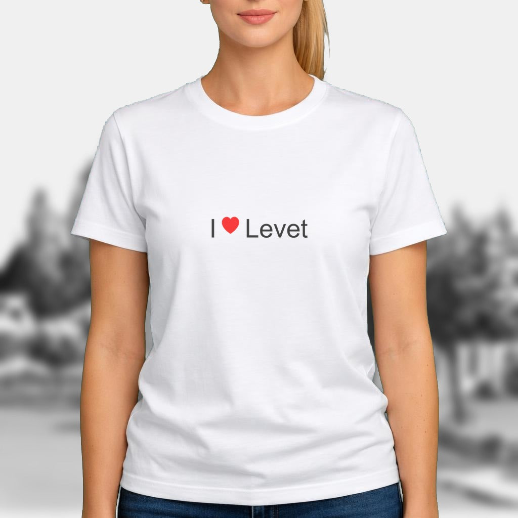 T-shirt I love levet