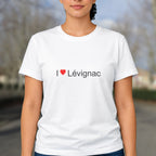 T-shirt I love lévignac
