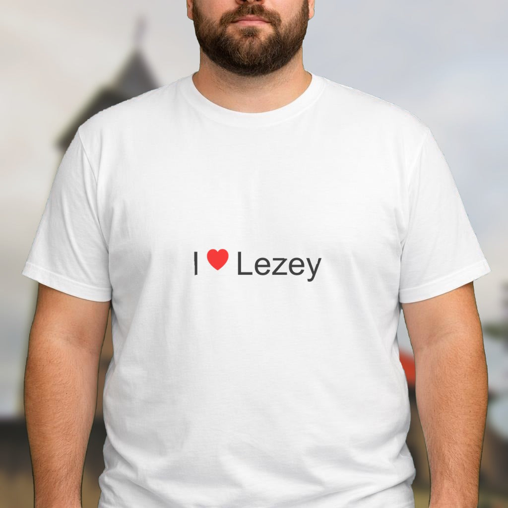 T-shirt I love lezey