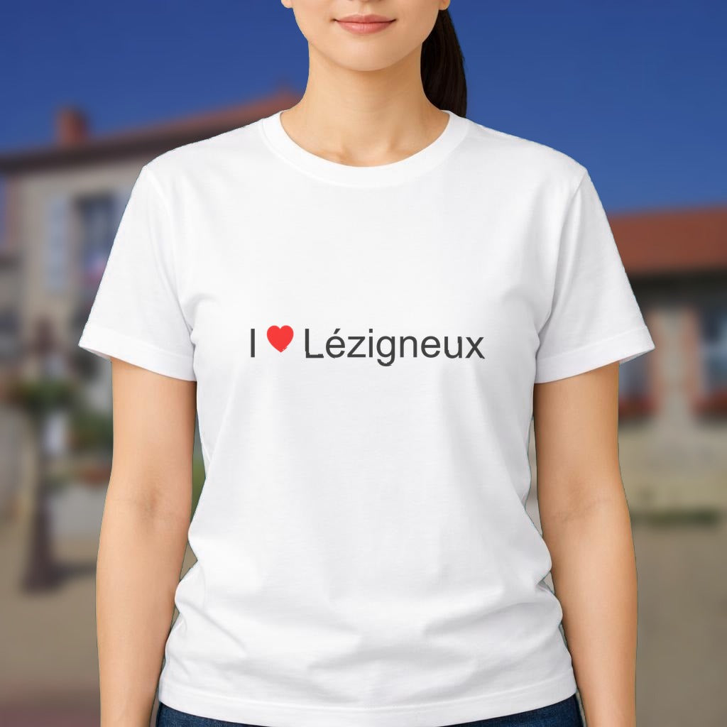 T-shirt I love lézigneux