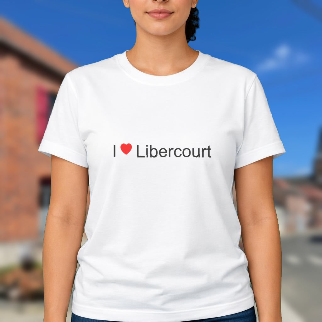 T-shirt I love libercourt
