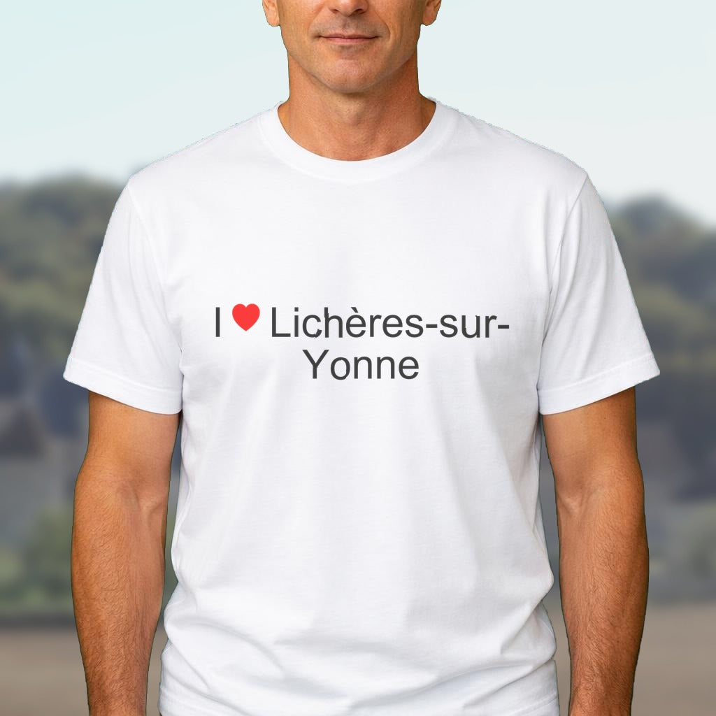 T-shirt I love lichères-sur-yonne