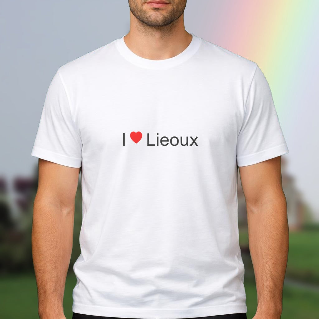 T-shirt I love lieoux