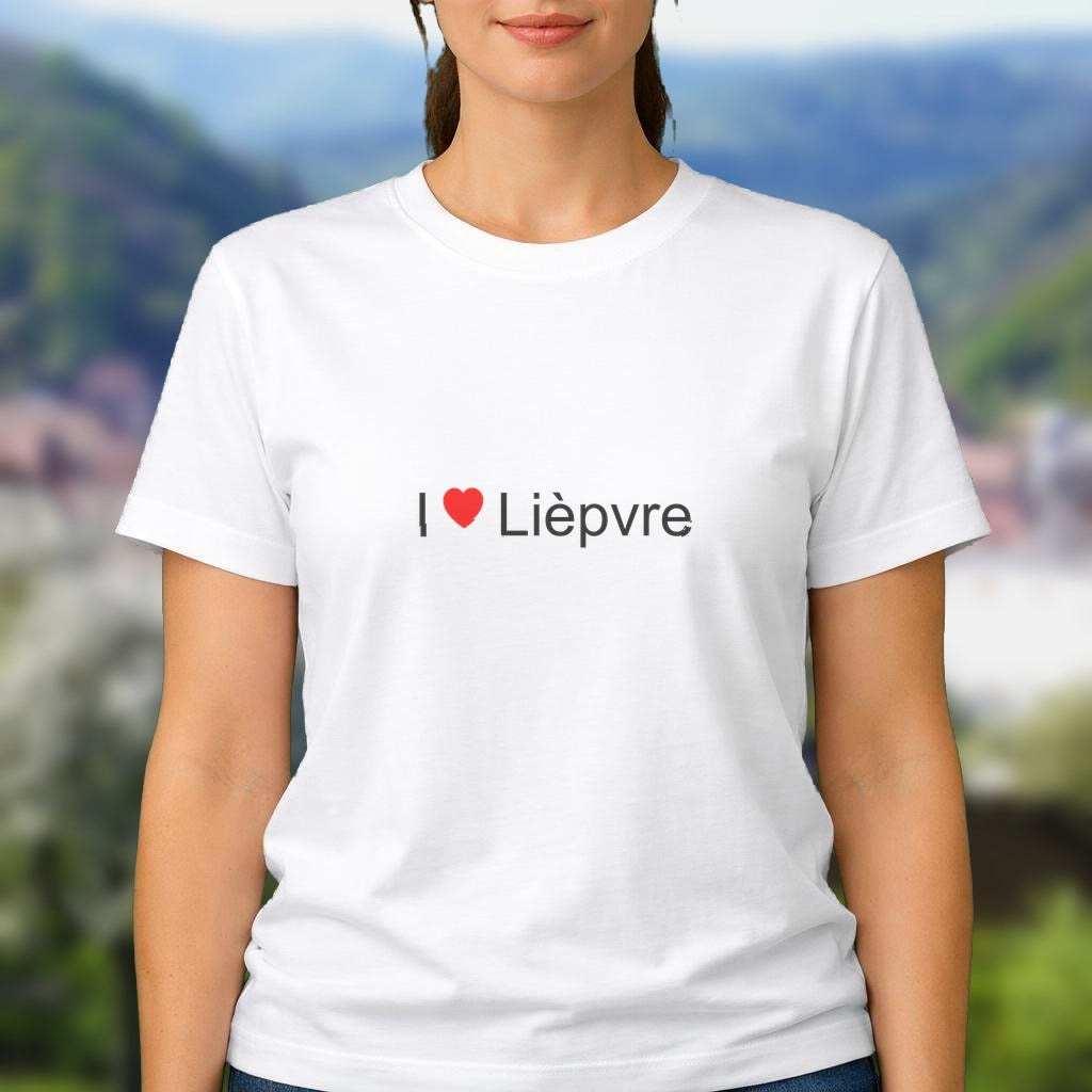 T-shirt I love lièpvre