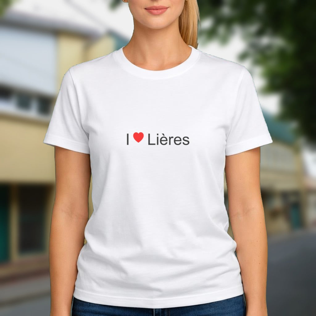 T-shirt I love lières