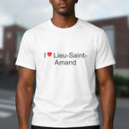T-shirt I love lieu-saint-amand