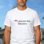 T-shirt I love lieuran-lès-béziers