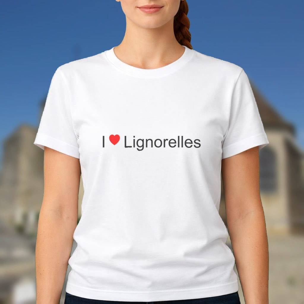 T-shirt I love lignorelles