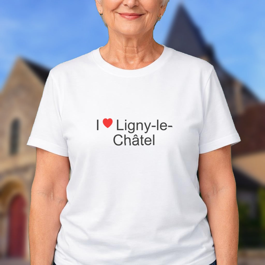 T-shirt I love ligny-le-châtel