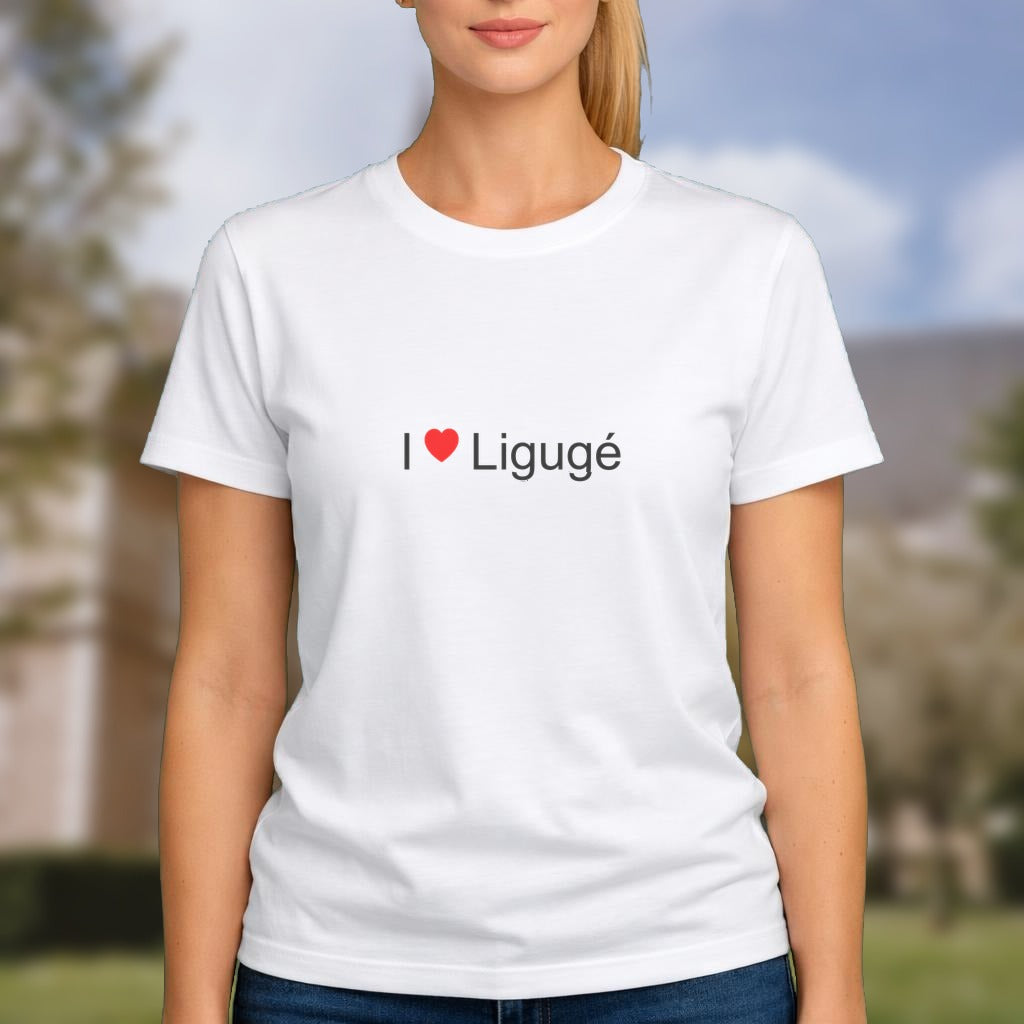 T-shirt I love ligugé