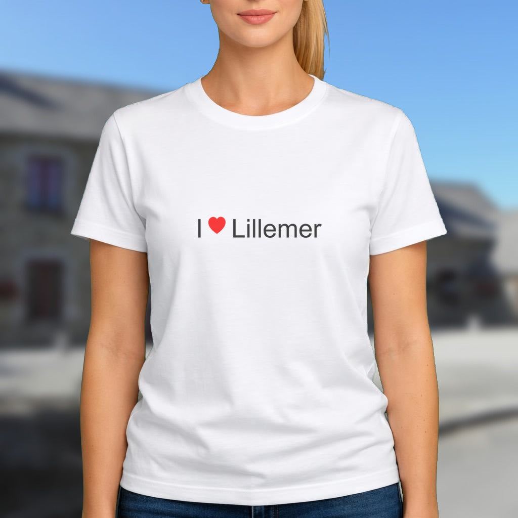 T-shirt I love lillemer