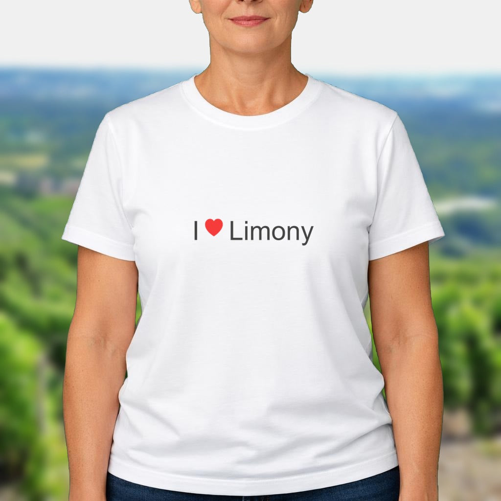 T-shirt I love limony