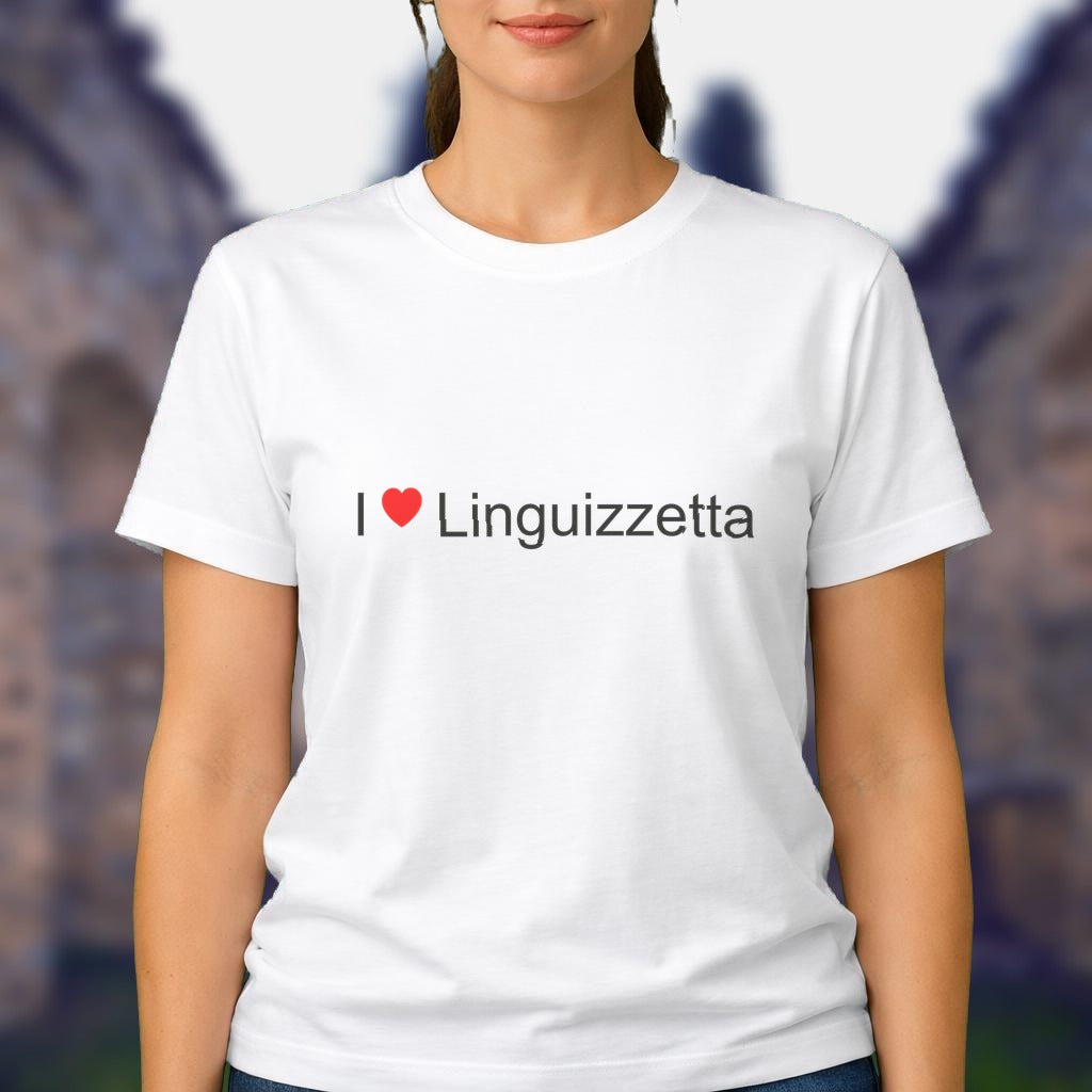 T-shirt I love linguizzetta