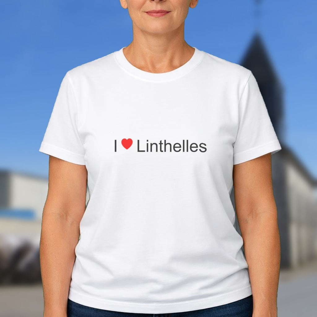 T-shirt I love linthelles