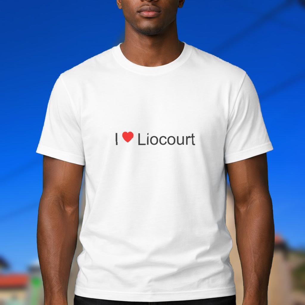 T-shirt I love liocourt