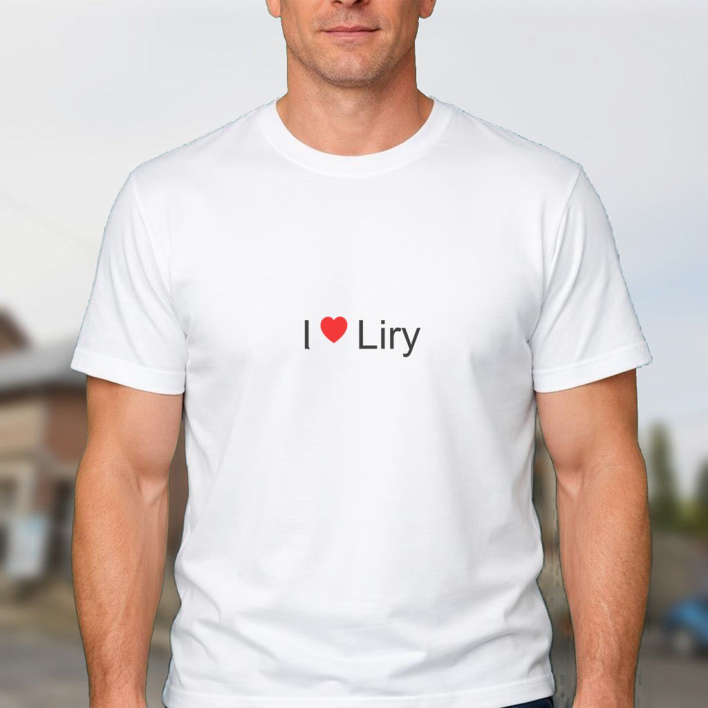 T-shirt I love liry