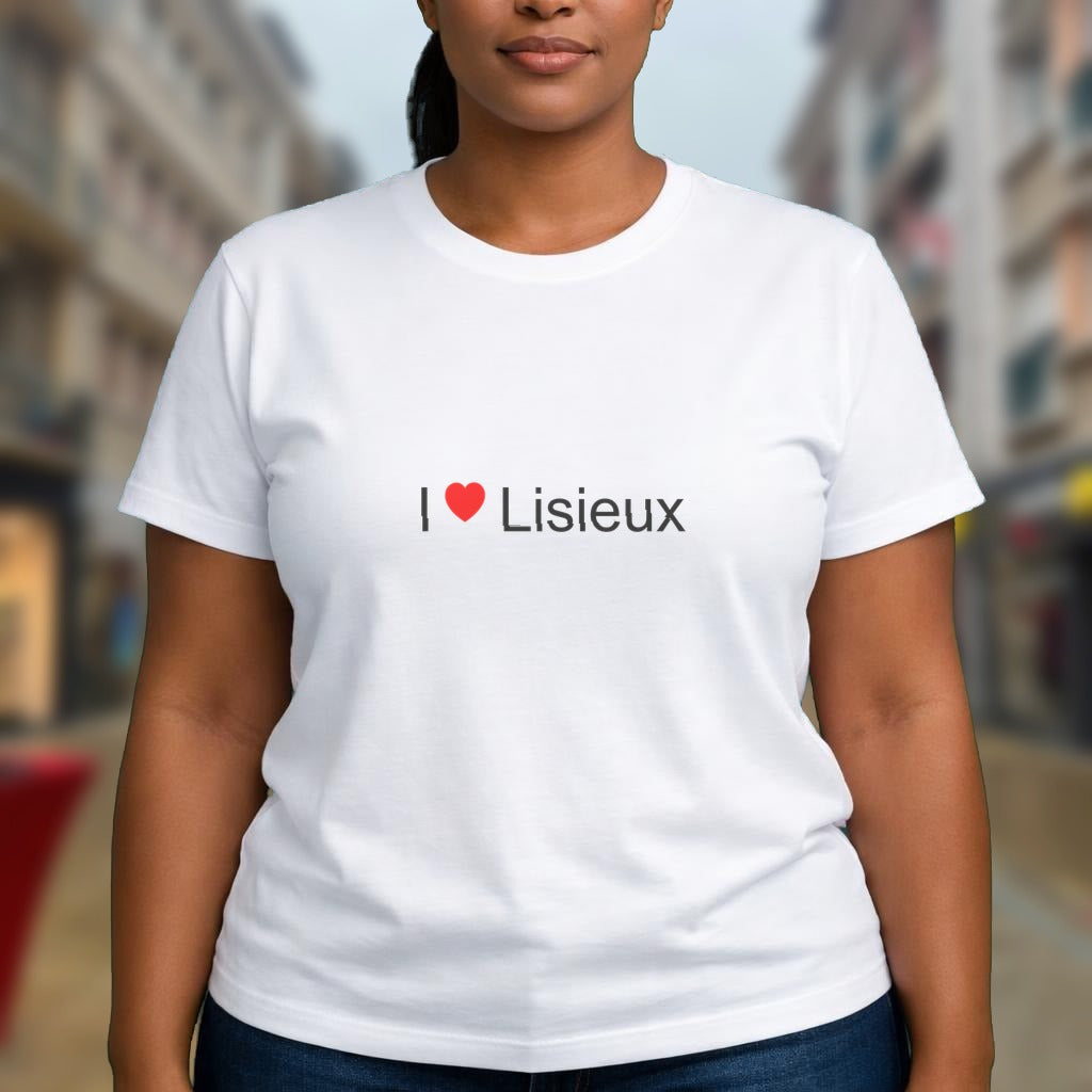 T-shirt I love lisieux