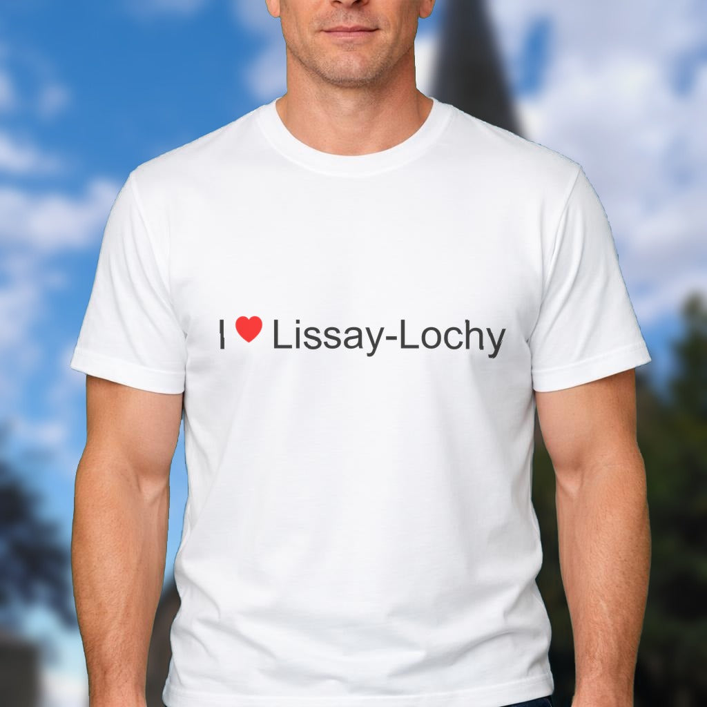 T-shirt I love lissay-lochy