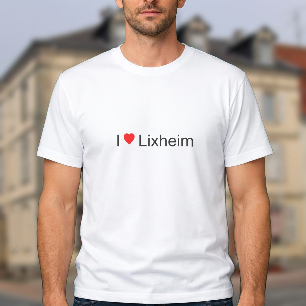 T-shirt I love lixheim