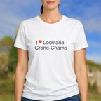 T-shirt I love locmaria-grand-champ