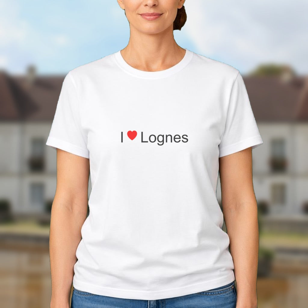 T-shirt I love lognes