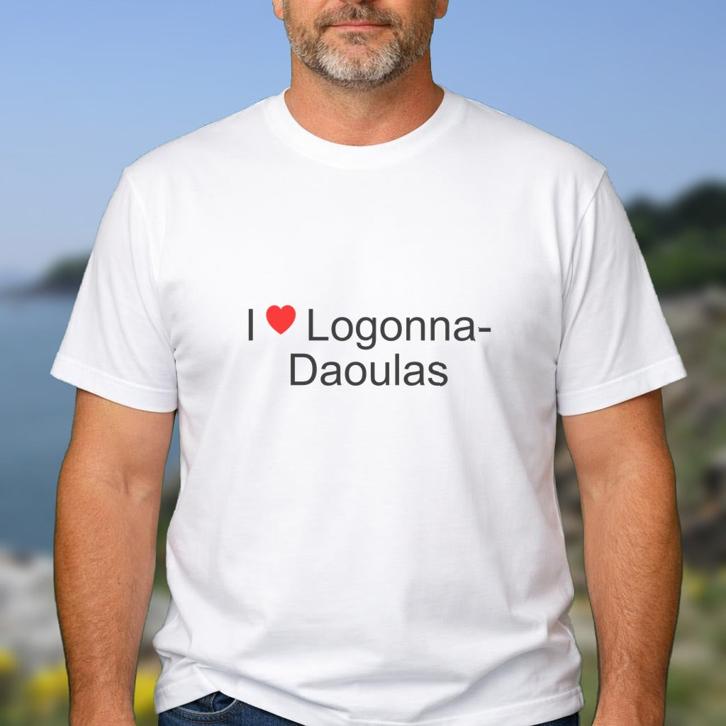 T-shirt I love logonna-daoulas