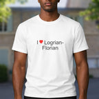 T-shirt I love logrian-florian