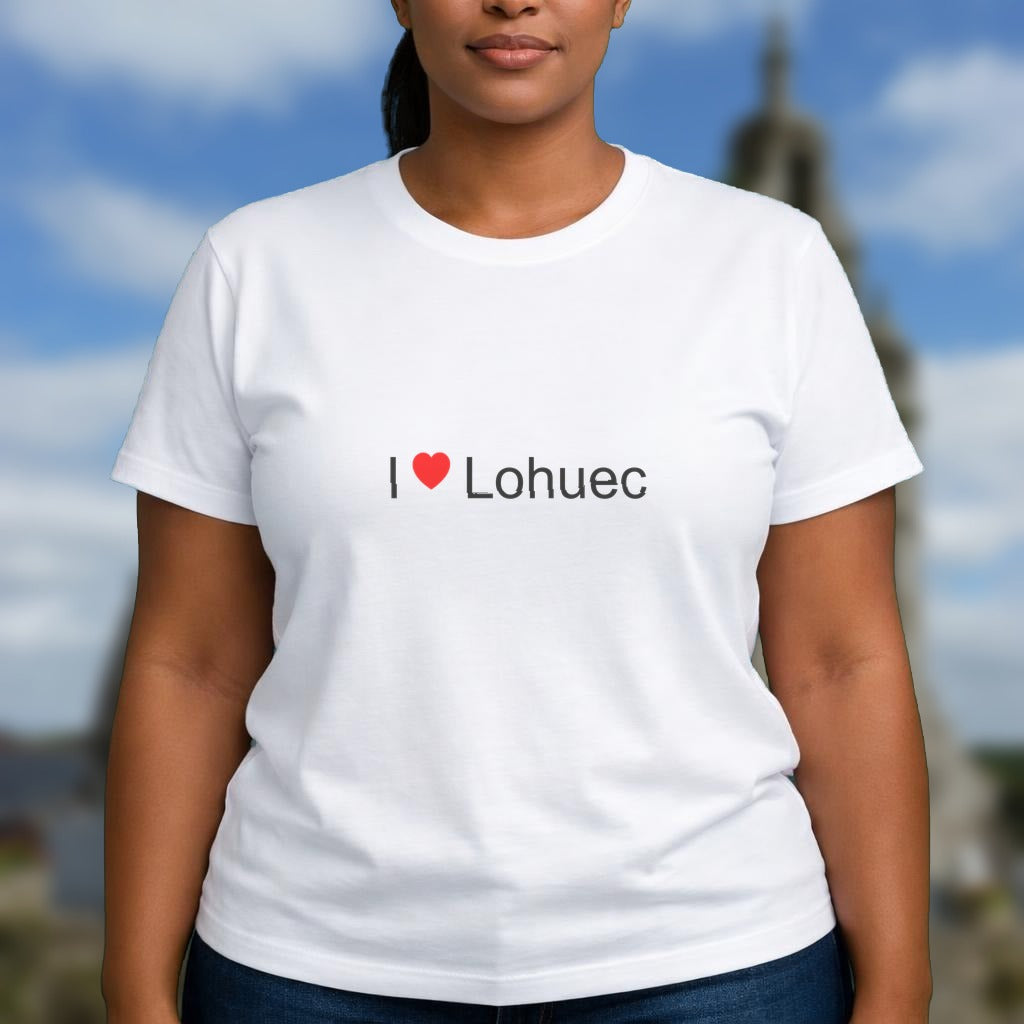 T-shirt I love lohuec