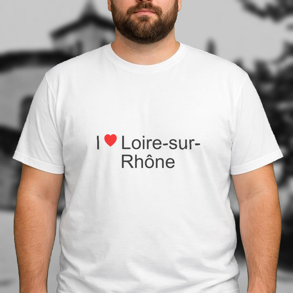 T-shirt I love loire-sur-rhône