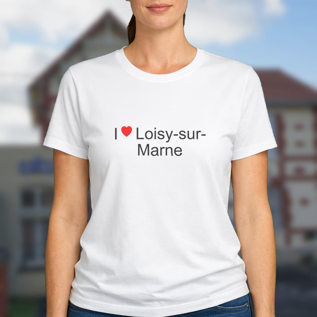 T-shirt I love loisy-sur-marne