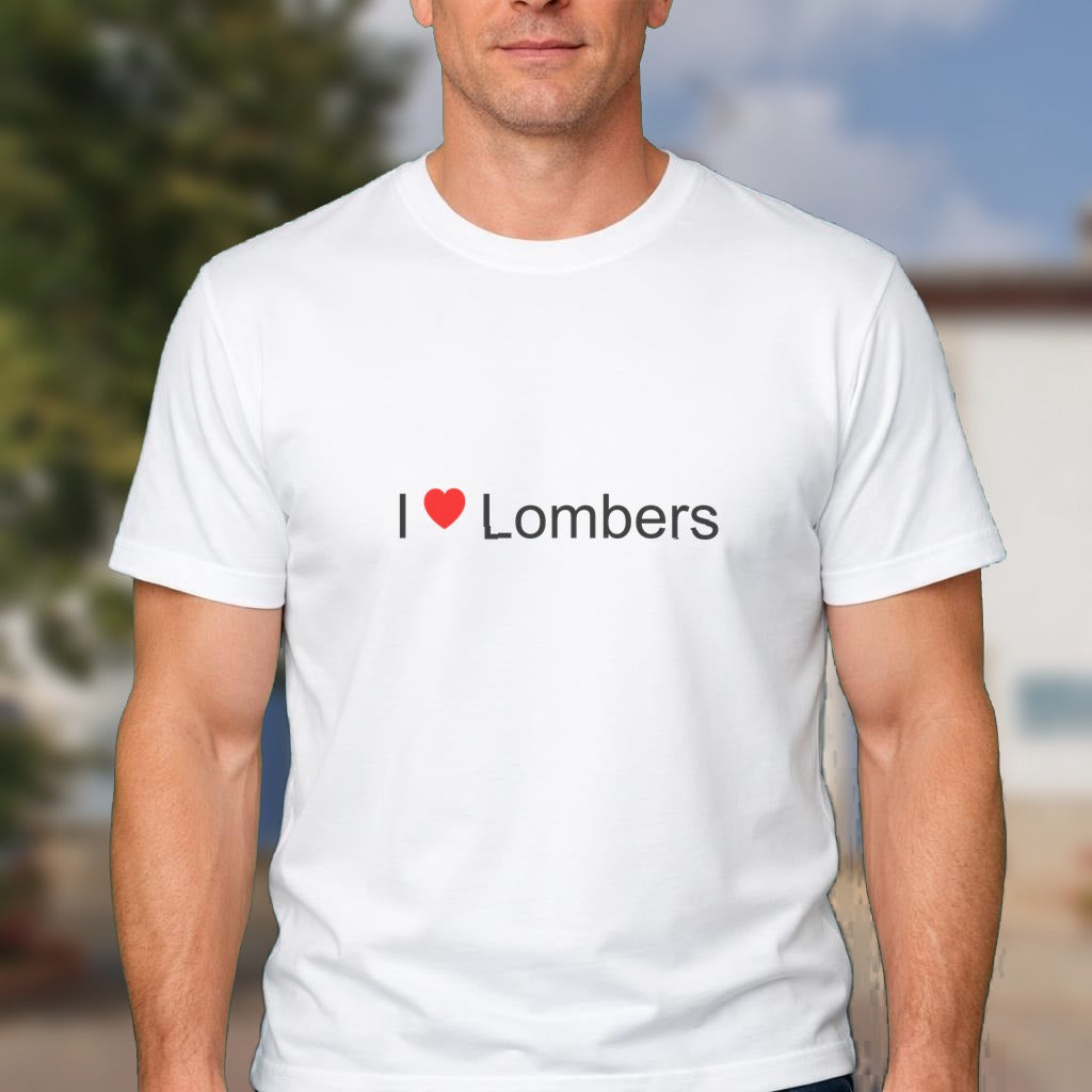 T-shirt I love lombers