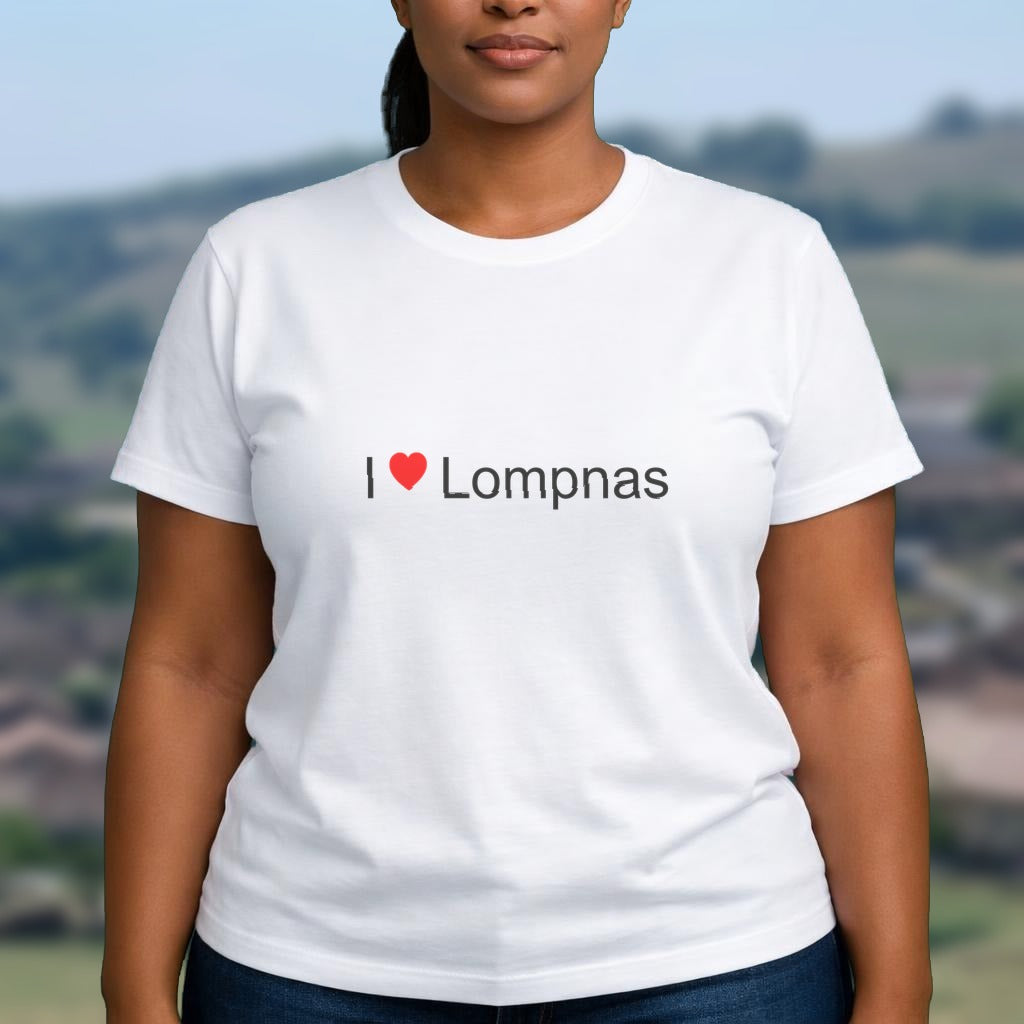 T-shirt I love lompnas