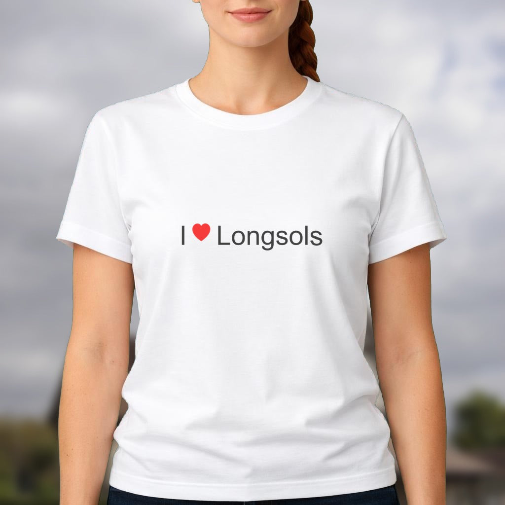 T-shirt I love longsols