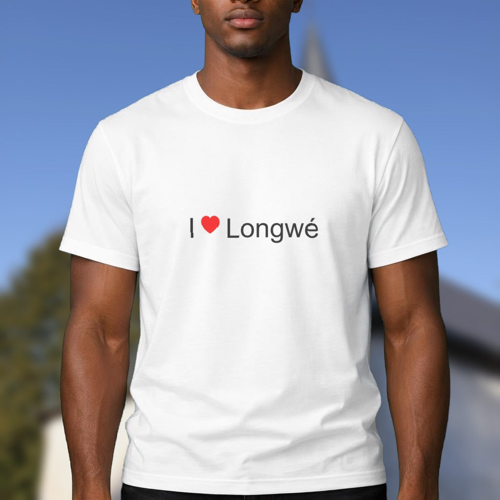 T-shirt I love longwé