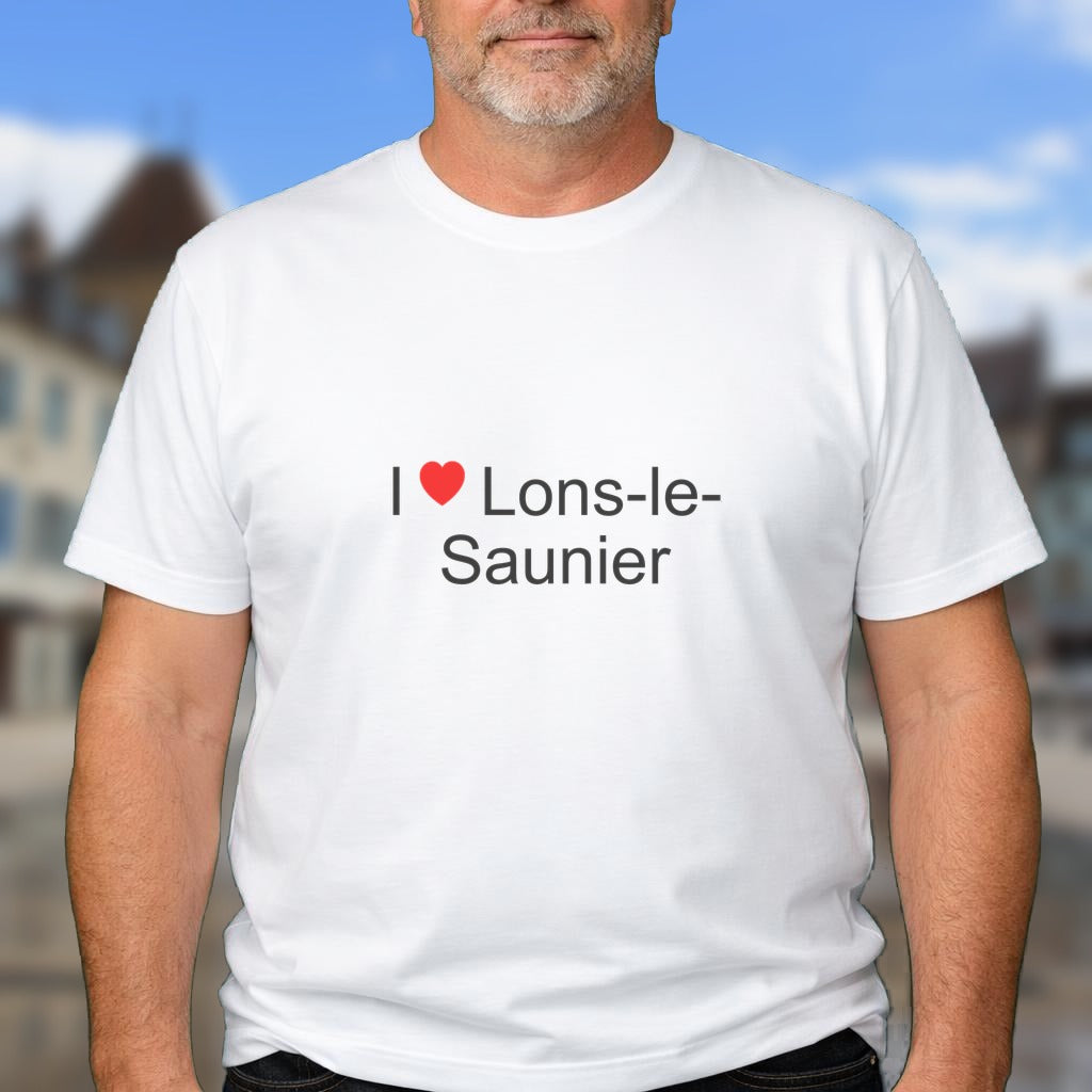 T-shirt I love lons-le-saunier