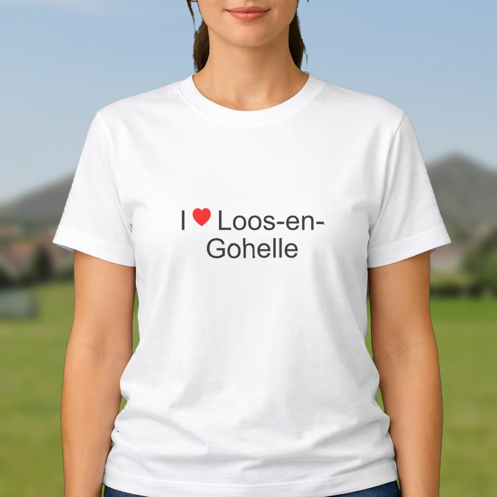 T-shirt I love loos-en-gohelle
