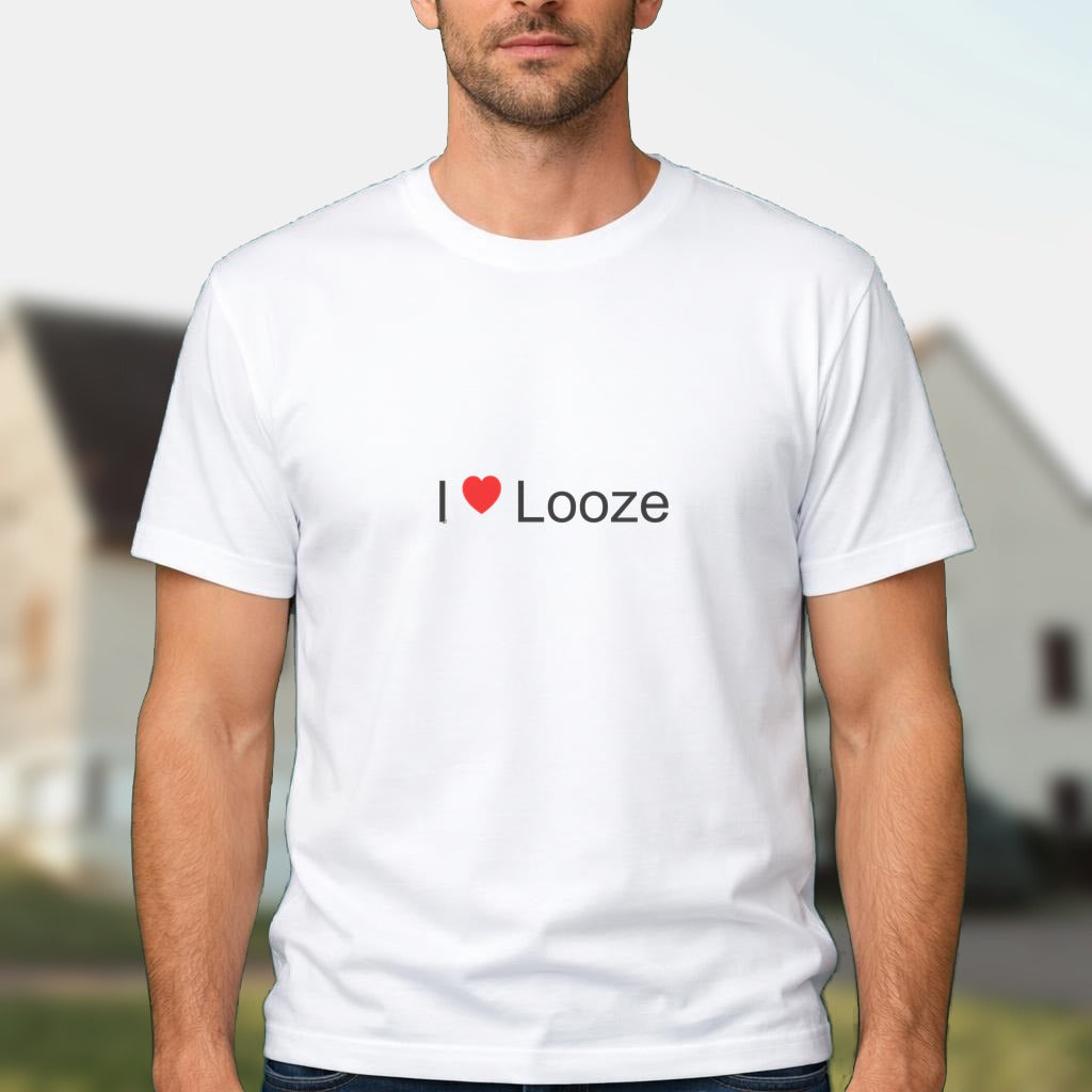 T-shirt I love looze