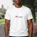 T-shirt I love lorey