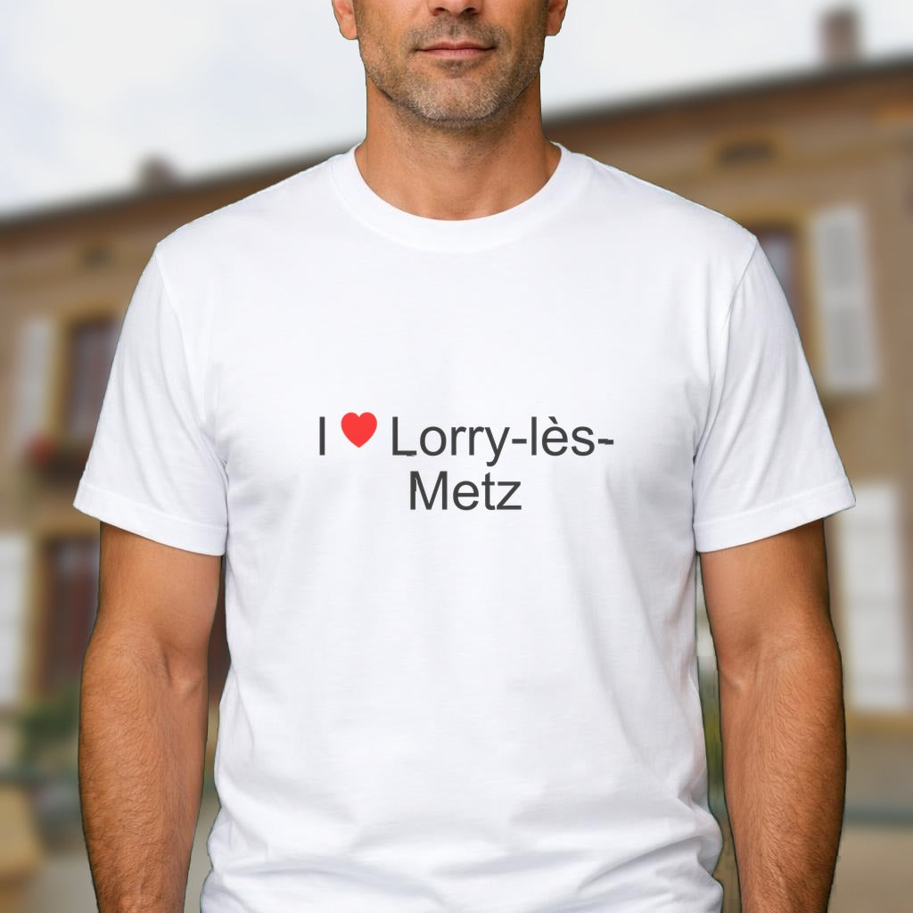 T-shirt I love lorry-lès-metz