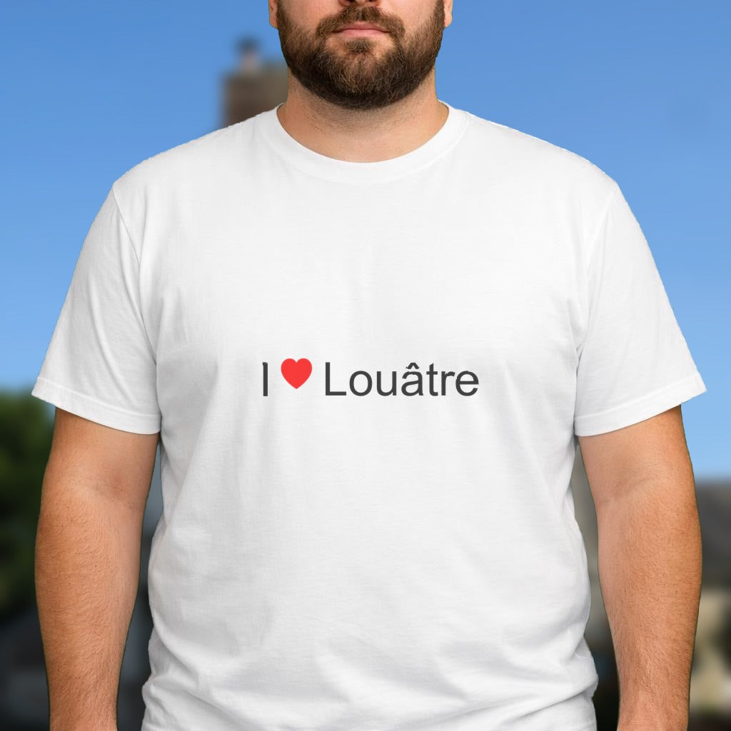 T-shirt I love louâtre