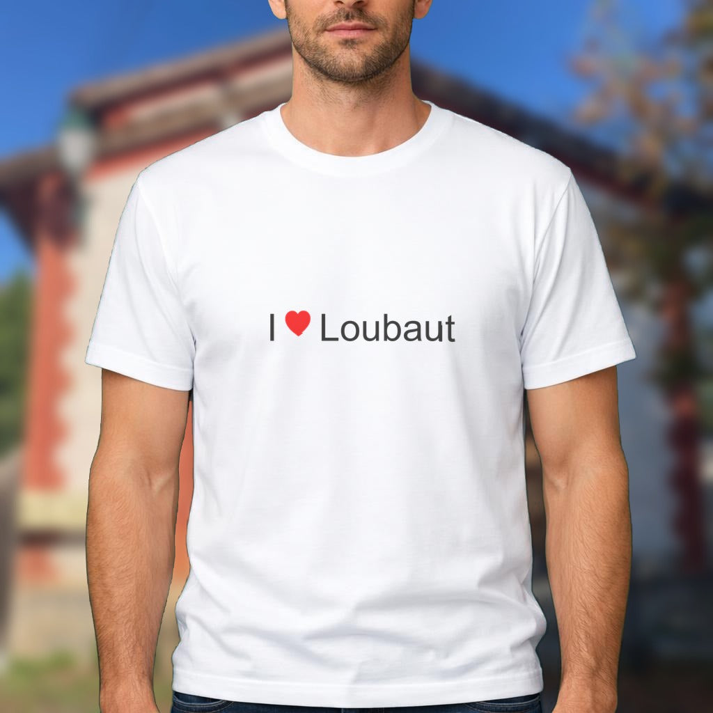 T-shirt I love loubaut