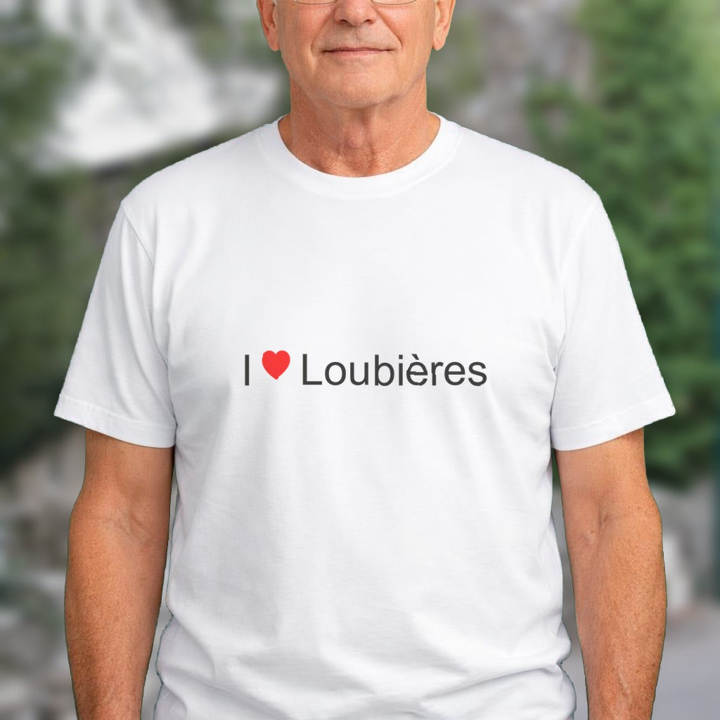 T-shirt I love loubières